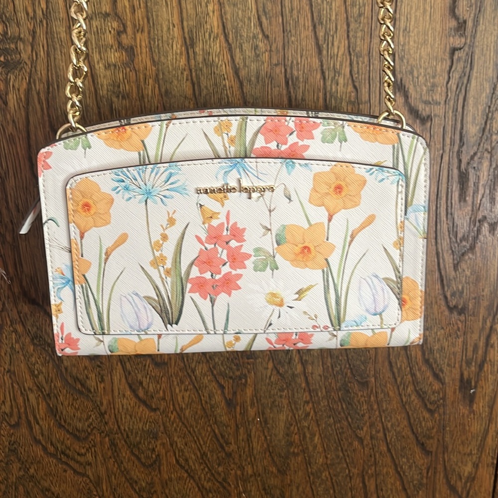 Nanette Lepore Spring Floral shoulder bag - Picture 3 of 10